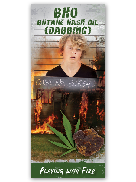 BHO Butane Hash Oil (Dabbing) Pamphlet