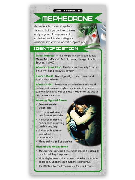 Just the Facts Rack Card: Mephedrone