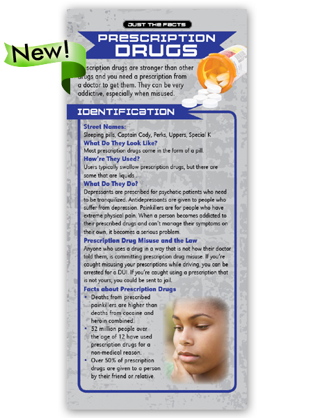Just the Facts Rack Card: Prescription Drugs