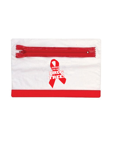 Proud to Be Drug Free! Pencil Pouch